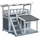 dehner lieblinge Katzenhaus Maison 78 x 75 x 73 cm grau/weiß