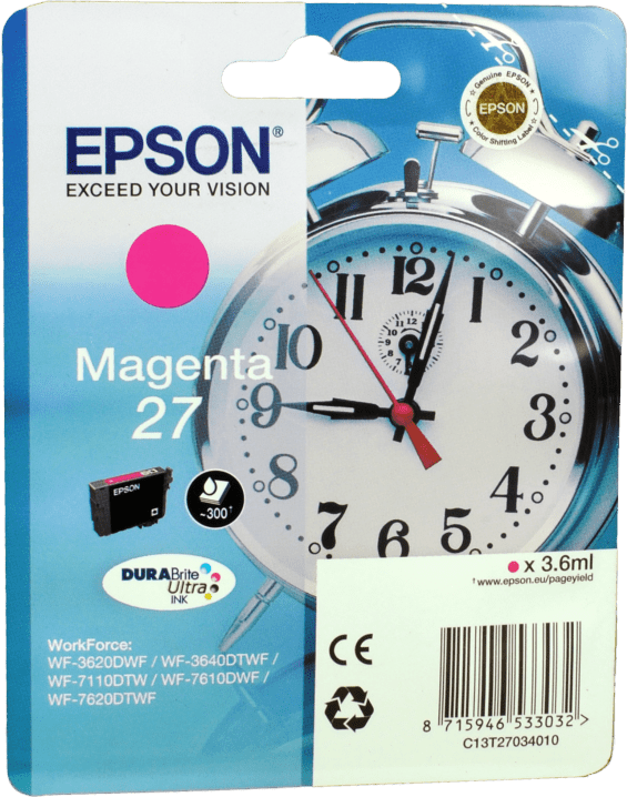 Epson Tinte C13T27034012  Magenta  27  magenta