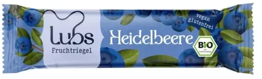 Lubs Heidelbeere Fruchtriegel bio