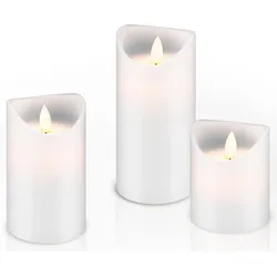 goobay LED-Kerzen weiß