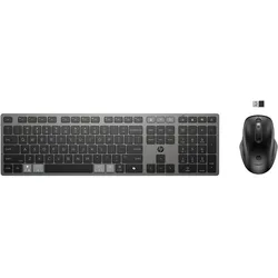 HP 725 - Tastatur-und-Maus-Set - multifunktional, wiederaufladbar, betrieben mit