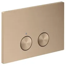 Hansgrohe Axor FlushPlate Drückerplatte Metall brushed red gold
