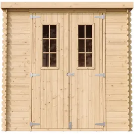 TIMBELA Gartenhaus M311C 2,04 x 1,42 m Beige