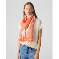 Opus Schal mit Fransen Modell AXENI Apricot, 1