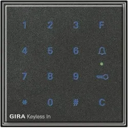 Gira Code Tastatur anth Keyless In 260567