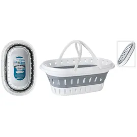 Bathroom Solutions Faltbarer Wäschekorb 60 x 40 x 27 cm