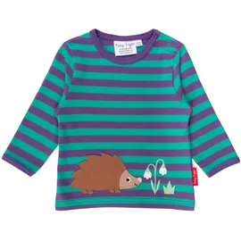 Toby Tiger Langarmshirt mit Igel Applikationen 1 St