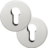 FSB Schlüsselrosette-Paar 12 1735 Alu.0105 Schildst.7mm PZ