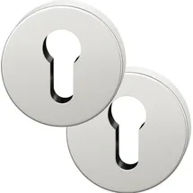 FSB Schlüsselrosette-Paar 12 1735 Alu.0105 Schildst.7mm PZ