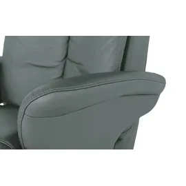 HIMOLLA Sessel 7418 Leder 81 x 111 x 95 cm Blau elektrisch