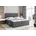 mit 180x200 Dunkelgrau mit Dunkelgrau