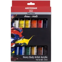 Amsterdam Expert Series Acrylfarben Probierset 12 240 ml