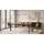 WFL GROUP Elan 160 x 76 x 90 cm ausziehbar Eiche braun