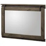 Massivmoebel24 Spiegel Mango 114 x 80 cm Grau