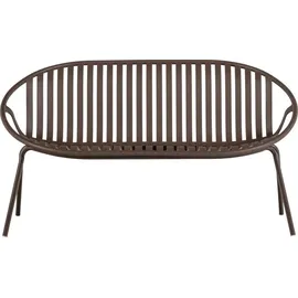Woood Couch Polyester 2-Sitzer Lila/Braun