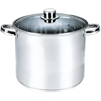 Michelino Kochtopf Edelstahl 21 Liter mit Deckel