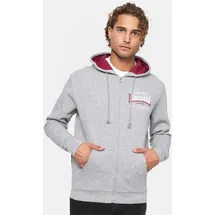 Lonsdale Rundhalspullover grau L