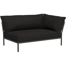 Houe LEVEL Sofaecke Kissen rechts Aluminiumgestell dunkelgrau