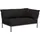 Houe LEVEL Sofaecke Kissen rechts Aluminiumgestell dunkelgrau