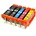 kompatible Ware PGI-550XL photo schwarz CMYK