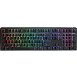 Ducky One 3 Classic Black/White Gaming Tastatur, RGB LED - MX-Black