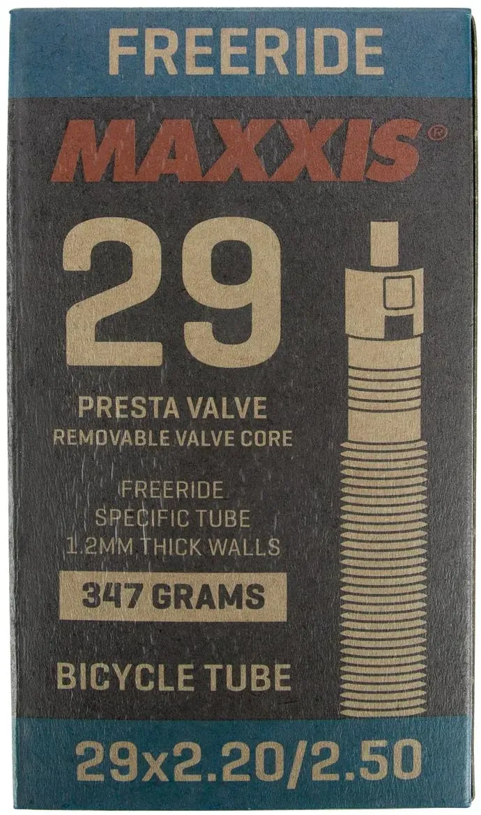 Maxxis MTB-Schlauch Freeride 29 x 2.20 - 2.50 Zoll, SV 36mm, Wandstärke 1,2 mm