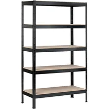 SCHULTE Regalwelt Schwerlastregal »Stecksystem-Grundregal«, schwarz