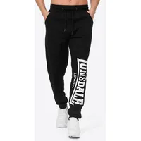 Lonsdale Herren Jogginghose normale Passform LOGO LARGE schwarz M