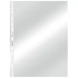 Leitz 4770-00-02 Prospekthüllen Standard, A4, glasklar 80my oben offen PP