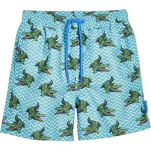 Playshoes Beach-Short Krokodile in Aquablau | Gr.: 98/104