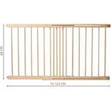 Iso Trade Treppenschutzgitter 72-122cm Absperrgitter Baby Ausziehbar