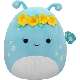 Squishmallows Natnat Alien mit Blumenkrone 40 cm, offizielles Jazwares Plüsch, superweiches Kuscheltier