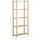 vidaXL Lagerregal mit 5 Böden 80x28,5x170 cm Massivholz Kiefer