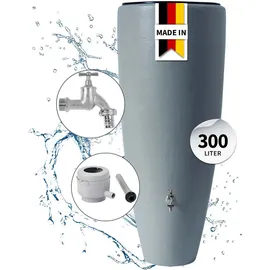GARANTIA Regentonne 300 l zinkgrau