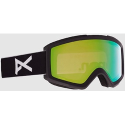 Anon Helix 2 Black +Bonus Lens Goggle prcv vrbl grn Gr. Uni