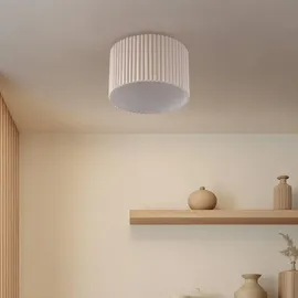LINDBY Libbie 1 x 15 W dimmbar rund beige