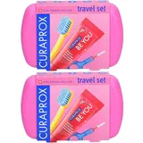 Curaprox Travel-Set rosa 2x 2x1 St