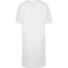 URBAN CLASSICS Dress Organic Oversized Slit Kurzarm-T-Shirt White S