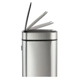 Durable Sensor Abfalleimer 6 l Silber