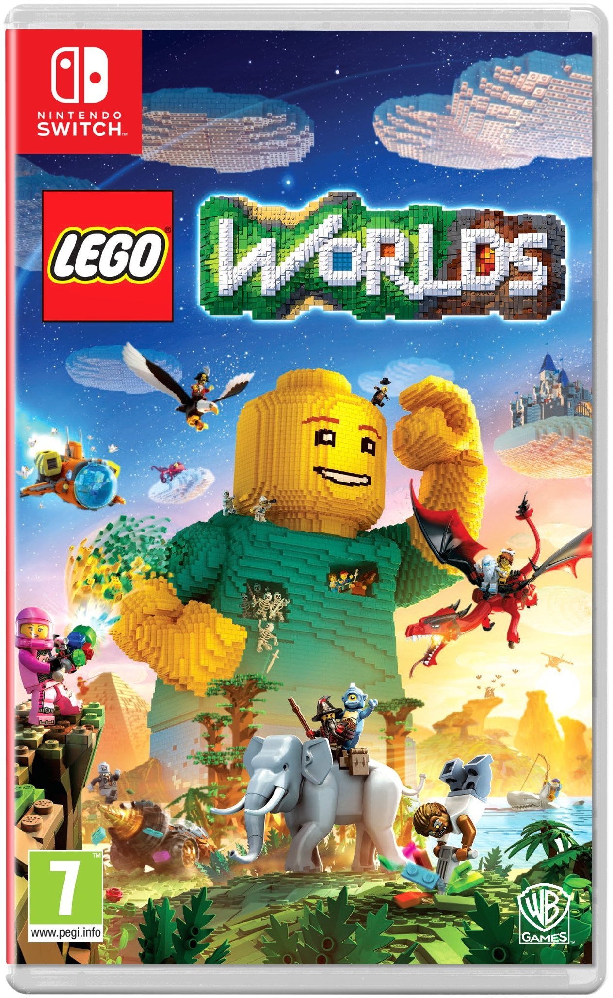 Warner Bros. Games LEGO Worlds Standard Allemand, Anglais, Chinois simplifié, Danois, Espagnol, Français, Italien,