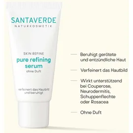 Santaverde Pure Refining serum ohne Duft