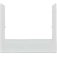 Berker Rahmen eckig alu Glas 13196414