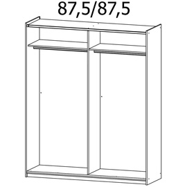 Rauch Santiago 175 x 210 x 59 cm weiß