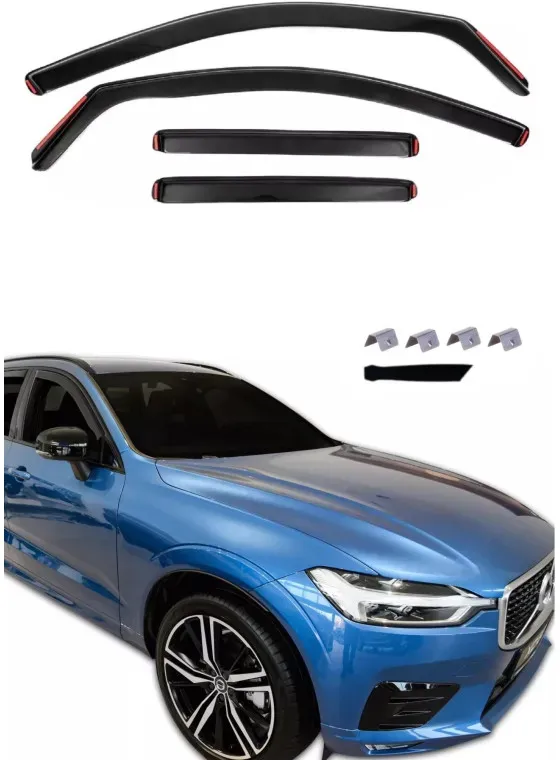 Set mit 4 Stück Windabweiser für VOLVO XC60 (2. Generation) ab 2018