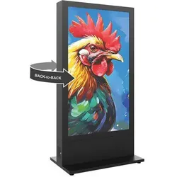 Hagor HP Kiosk 75" FS - B2B Indoorstele Portrait