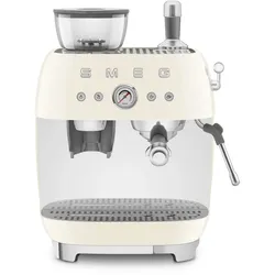 SMEG - Espressomaschine mit Siebträger EGF03, creme