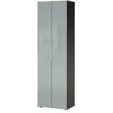 Germania Genova Garderobenschrank 59x197x40 grau