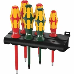 WERA   Werkzeug-Karton, 6tlg, 2xPH, 2xSchlitz