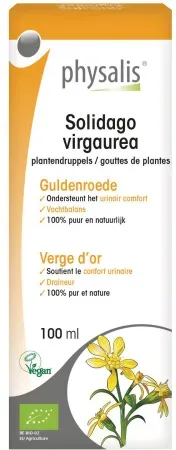Physalis Solidago Virgaurea Pflanzentropfen Bio 100ml