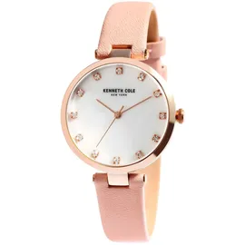 Kenneth Cole Damen-Armbanduhr Analog Quarz Leder KC50257005